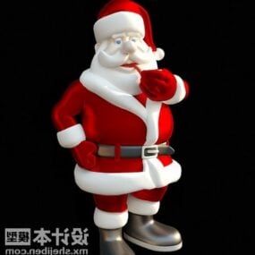 Noel Baba Karakteri 3d modeli