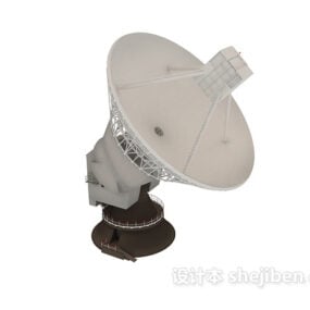 Science Satellite Dish 3d model