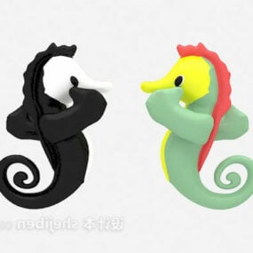Seahorse Toy 3d-modell