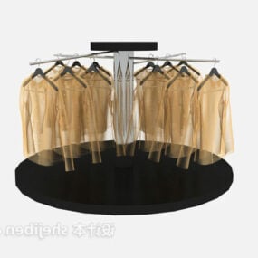 Glass Shelf Cabinet 3d model