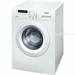 Modello 3d della lavatrice Siemens