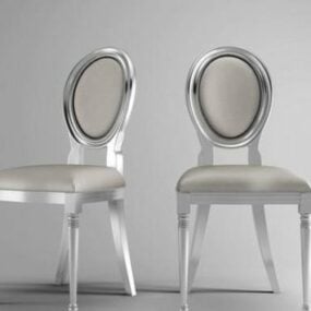 Neoclassical Single Chair 3d model