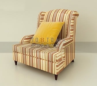 Casual Sofa Chair With Cushion