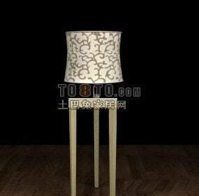 3D model lampy Machinarium Bamboo Style