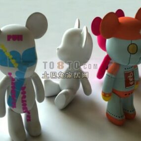 Mainan Anak Boneka Model 3d