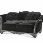 Luxurious Velvet Sofa