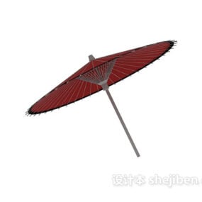 نموذج المظلة الشمسية ثلاثي الأبعاد