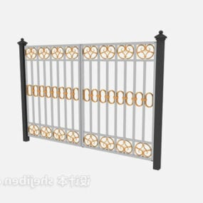 Stainless Steel Gate 3d model