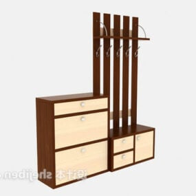 Home Step Shoe Cabinet Furniture 3d model