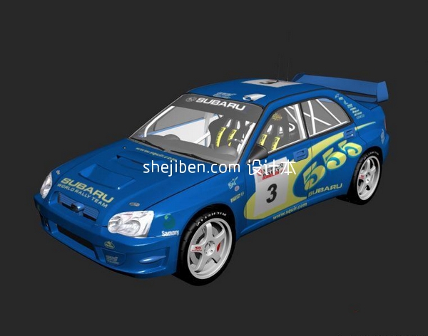 Subaru Impreza Wrc Racing Car