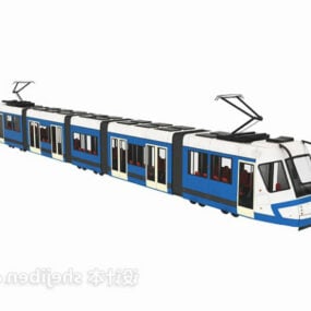 Tren subterráneo modelo 3d