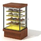 Supermarket Vertical Cake Display Cabinet