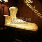 Luxurious Lounge Chair Vintage Style