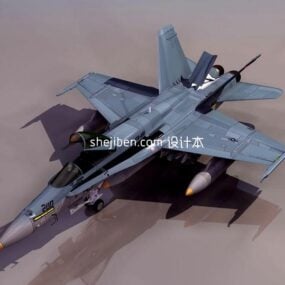 China J10 Fighter Aircraft 3d model
