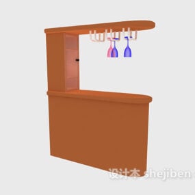 Rack Hallway Klädförvaring 3d-modell