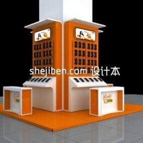 Small Cabinet Furniture 3d model