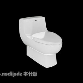 Model 3D Sanitary Toilet Umum