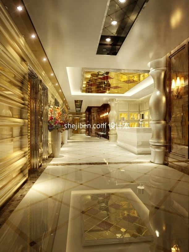 Luxury House Lobby