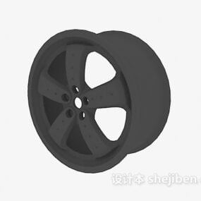 Rengas Nissan Wheel Car 3D-malli