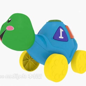 Dětská hračka želva 3D model