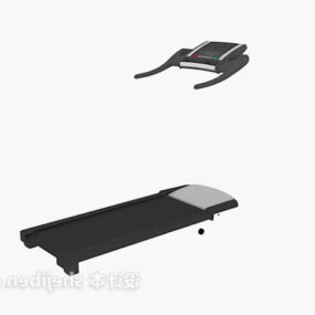 Sport Treadmill Equipment 3d model