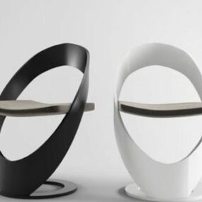 Modernism Chair Set 3d model