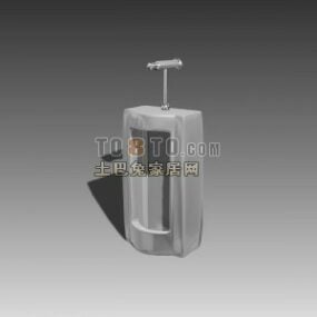 Herentoilet urinoir 3D-model