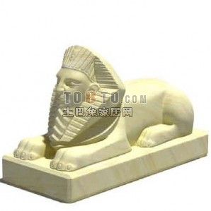 Patung Sphinx Batu