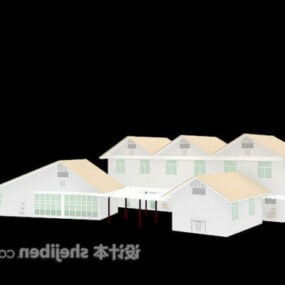 白宫住宅3d模型