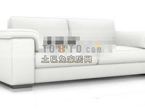 نموذج الأريكة المنحنية Mio ثلاثي الأبعاد