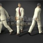 White Suit Man Character