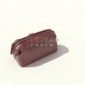 Women Leather Bag 3d model