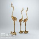 Golden Crane Decorating Furniture