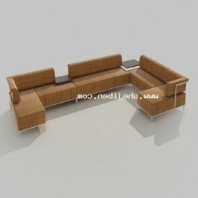 أريكة غرفة كاريوكي نموذج ثلاثي الأبعاد