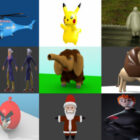 10 Kreskówka Blender Darmowe modele 3D - tydzień 2020-38