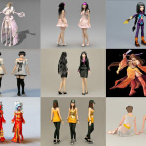 10 Model Watak Perempuan 3D - Minggu 2020-39