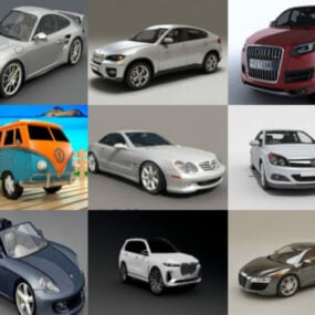 10 ドイツ車の無料 3D モデル コレクション