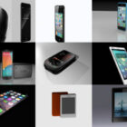 12 Gratis smarttelefon Blender 3D-modeller - Uke 2020-40