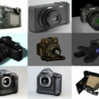 20 vysoce kvalitních fotoaparátů zdarma 3D modely