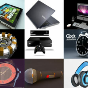 25 korkealaatuista gadgetia Cinema 4D Ilmaiset 3D-mallit