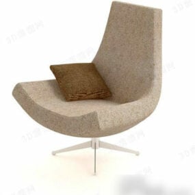 3д модель дивана-кресла современного дизайна