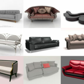 10 bezplatných 3D modelů Sofa Beauty - týden 2020-38