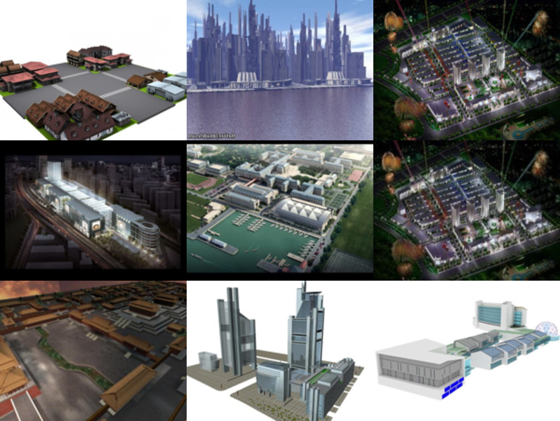 10 3ds Max City Building 3D-modeller – Dag 18 oktober 2020