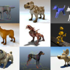 10 modelos 3D gratuitos de perros animados - Semana 2020-43