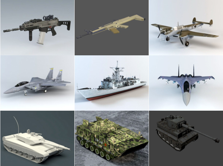 10 Blender Mô hình 3D quân sự - Ngày 2020.10.14