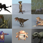 10 Maya Modelos 3D de animais - dia 14 de outubro de 2020