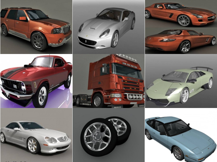 10 Maya Car 3D Models – Day 15 Oct 2020