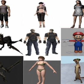 10 Maya 3D-моделі персонажів - День 15 жовтня 2020 року