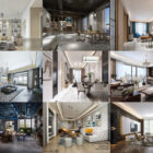 10 leilighet stue 3D interiør scene - Uke 2020-44