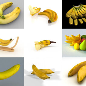 10 Múnla Réalaíoch Banana 3D - Seachtain 2020-44